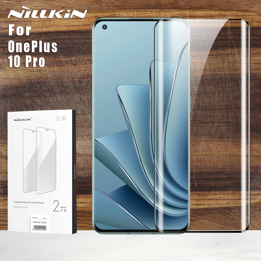 Nillkin OnePlus 10 프로 5G 유리 2pcs 충격 방지 곡선 유리 OnePlus 10 프로